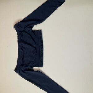 Alphalete Navy Long Sleeve Top